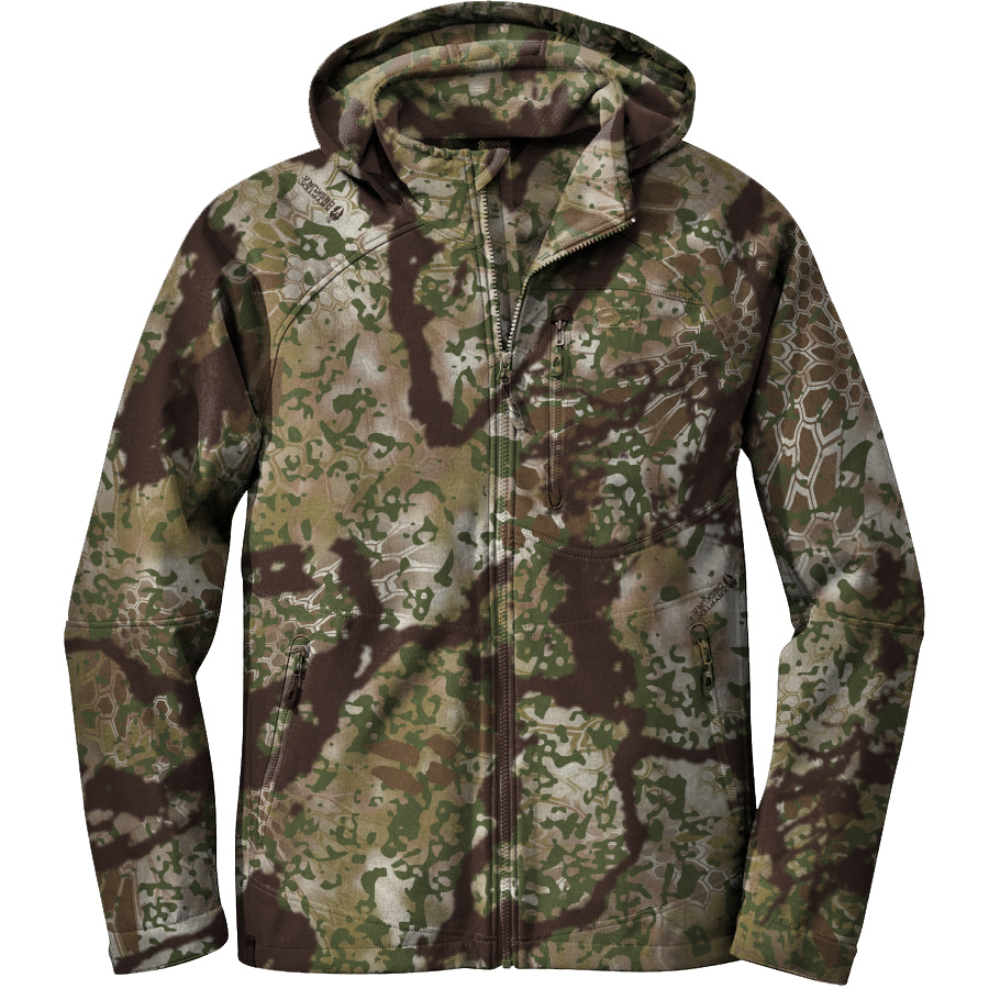 Kryptek Obscura - Transitional Pattern. blends with traditional earth surface value colors.