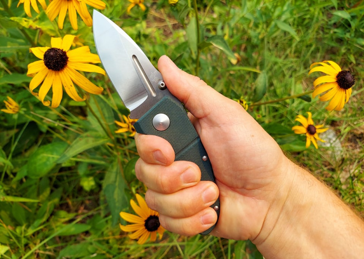 The Benchmade MPR is a small knife but fills the hand very well. It's a framelock tank!